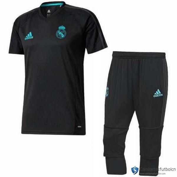 Camiseta Entrenamiento Real Madrid Conjunto Completo 2017-18 Negro